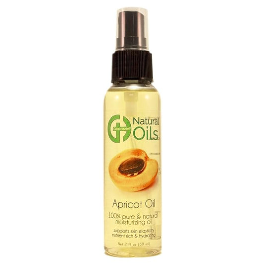 2 fl oz Apricot Kernel Oil - 100% All Natural - Premium Quality Cold Pressed Carrier Apricot Oil for Aromatherapy, Massage and Moisturizing Skin