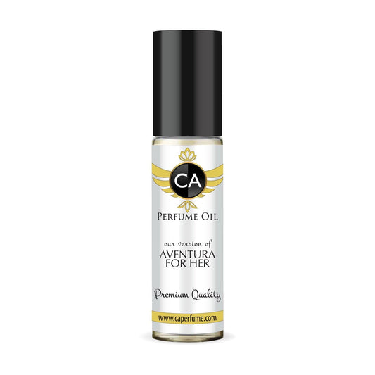 CA Perfume Impression of Aventura For Her for Women Eau De Parfum Chypre Fruity Scent Long Lasting Perfumes for Women Travel Size TSA Ready for Day and Night Wear 0.33 Fl Oz 10ml