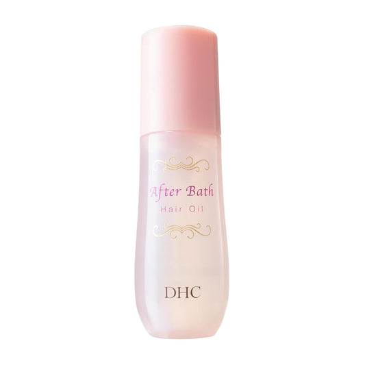 DHC After Bath Hair Oil, Shine-Enhancing Hair Oil, Lightweight, Leave-In Oil, Smoothing, Frizz-free, Ideal for All Hair Types, 3.3 fl. oz.