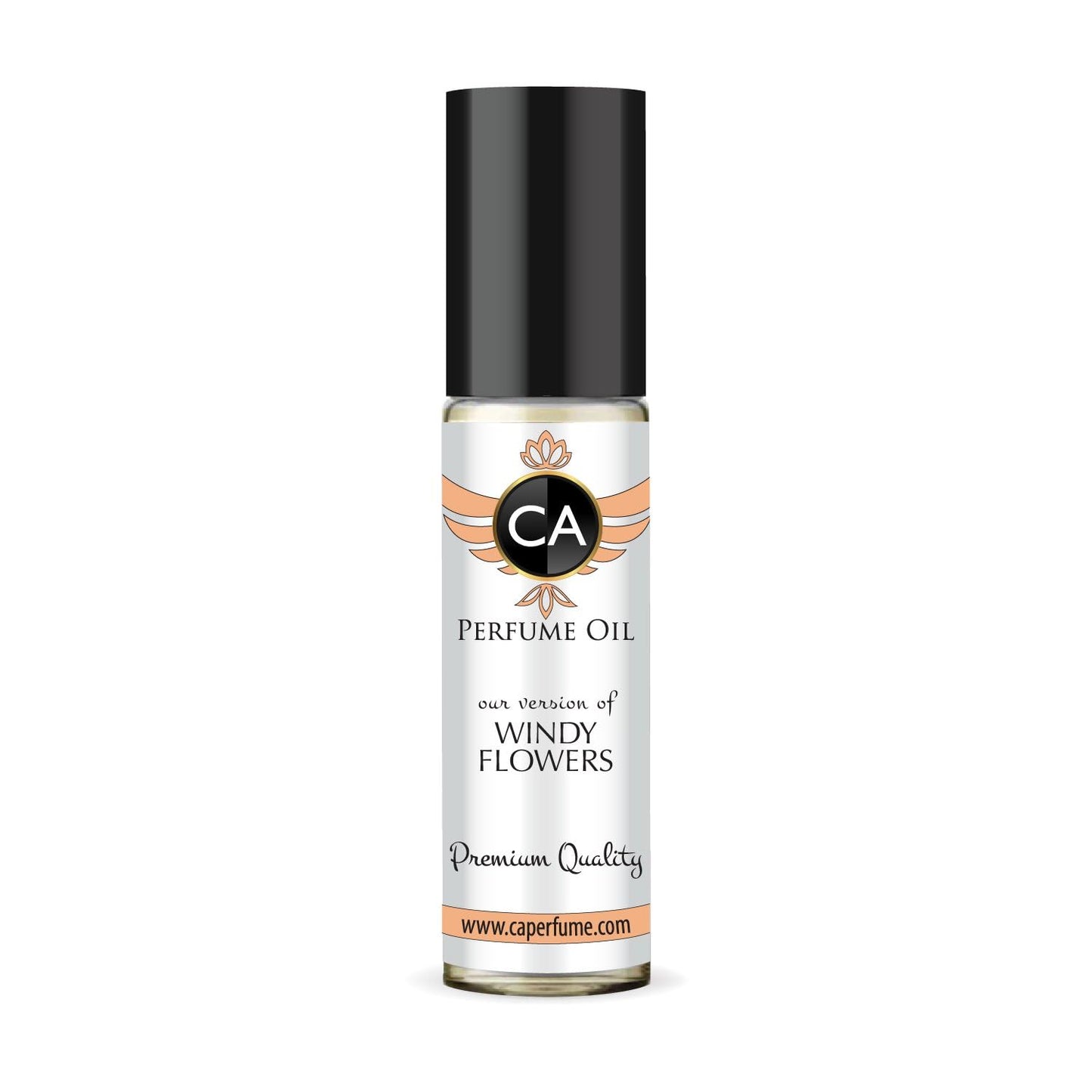 CA Perfume Impression of Windy Flowers for Women Fragrance Oil Floral Scent Long Lasting Perfumes for Women Travel Size TSA Ready Mini Parfum Body Oil Roll-on 0.33 Fl Oz 10ml