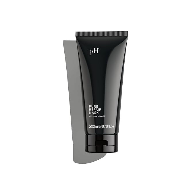 pH PURE HAIR Repair Hair Mask - Revitalizing Treatment for Damaged & Bleached Hair - Strengthening Moisturizing Mask with Hyaluronic Acid - Restores Volume - Sulfate-Free & Paraben-Free - 6.7 Oz