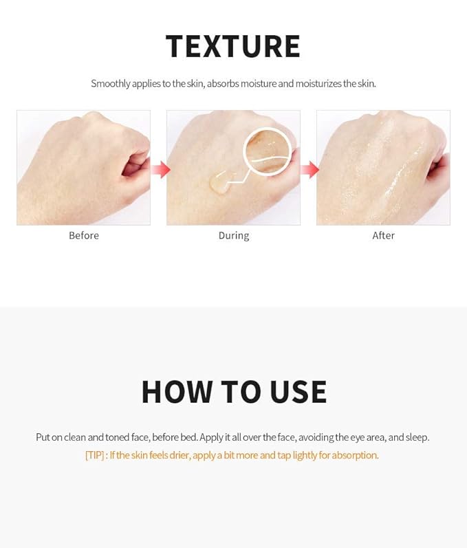 [K Beauty Snp] Overnight 24K Gold Night Cream with Collagen | Travel Size Individual Packaging | Hydrating and Nourishing for All Skin Types | Korean Face Skincare | Self Care Facial Skin | 20 Pack