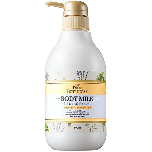 Moist Diane Botanical Moisturizing Body Milk Citrus and White Bouquet Aromafor Unisex, 16.9 Ounce