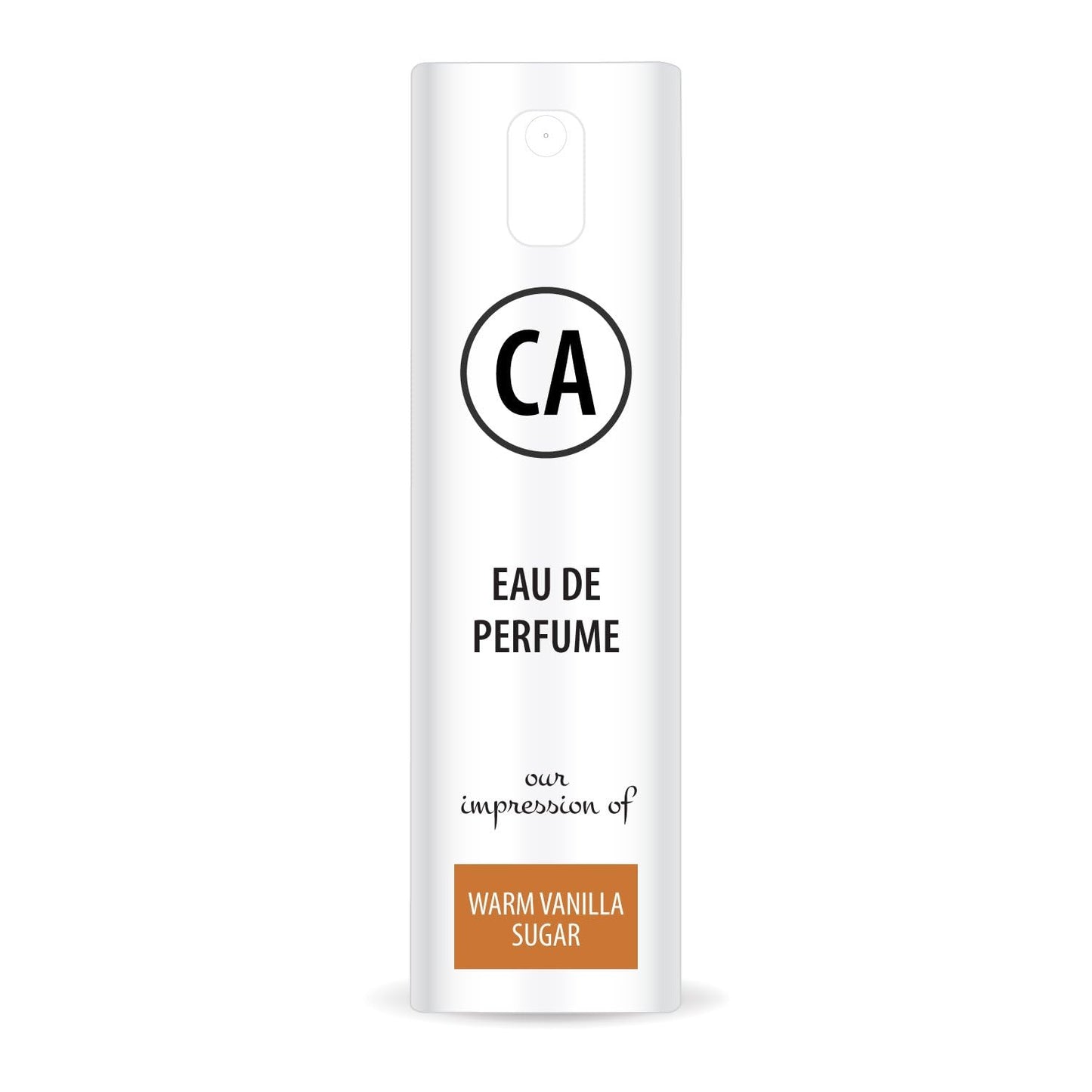 CA Perfume Impression of Warm Vanilla Sugar for Women Eau De Parfum Amber Vanilla Scent Long Lasting Perfumes for Women Travel Size TSA Ready for Day and Night Wear 0.33 Fl Oz 10ml