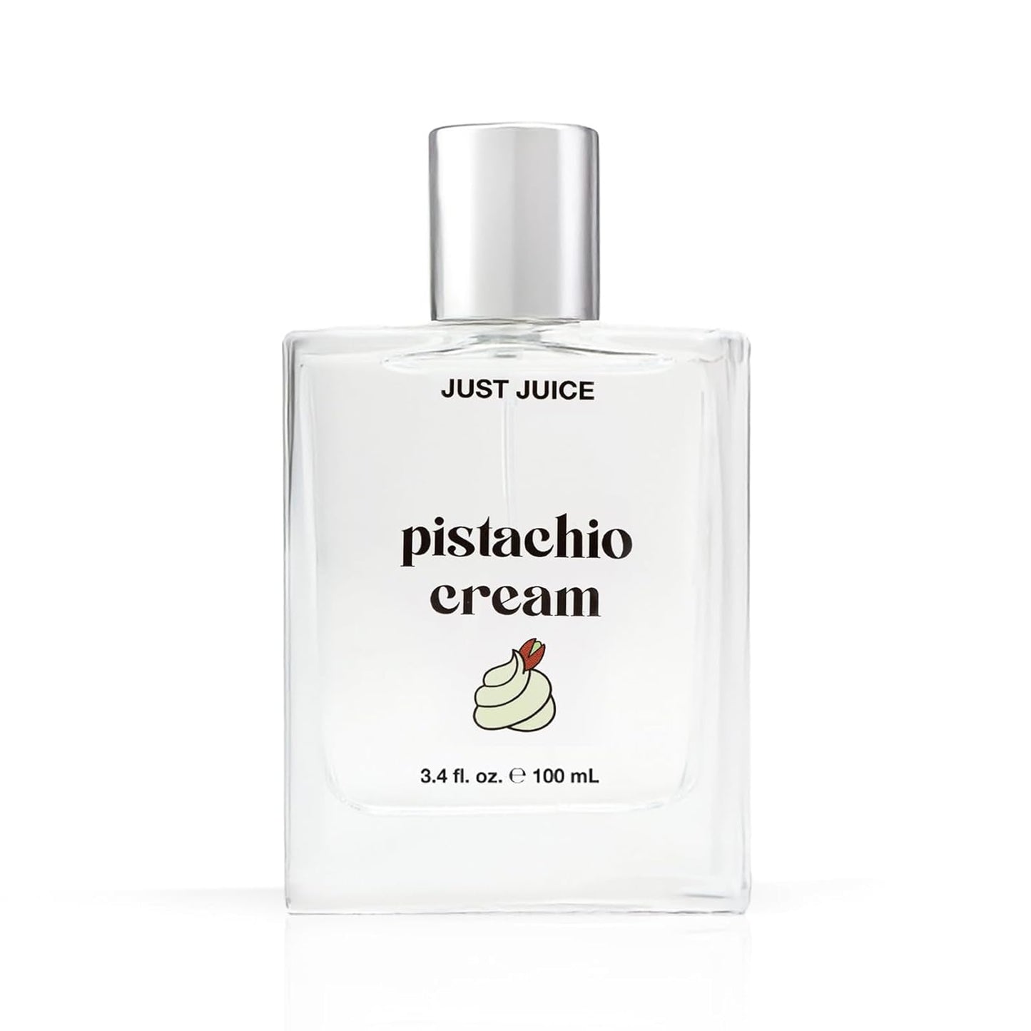 Just Juice Pistachio Cream - Gourmand Perfume for Women and Men - Notes of Pistachio, French Vanilla, and Creamy Woods - 3.4 oz
