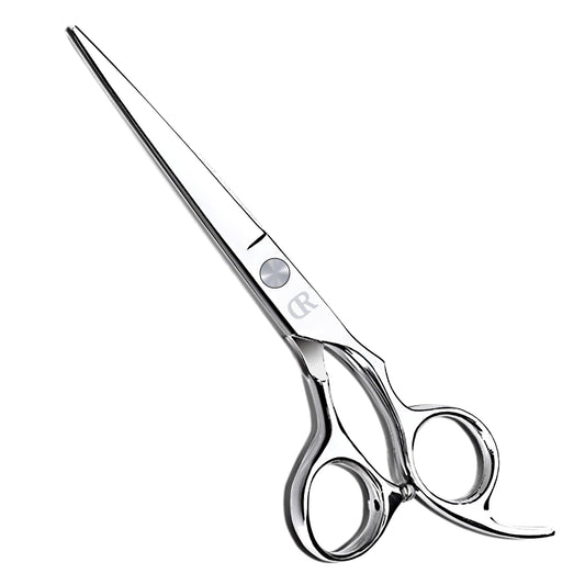 Professional Hair Cutting Shears,6 Inch Barber hair Cutting Scissors Sharp Blades Hairdresser Haircut For Women/Men/kids 420c Stainless Steel (Silver)