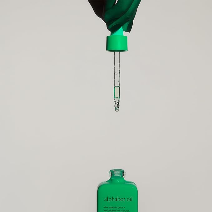 Good Light Alphabet Oil, Lightweight and Non-Greasy Skin Oil for Face, Neck, Chest and Hands, Multi-Vitamin Oil for All Skin Types, Cruelty-Free and Vegan Skincare