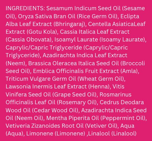 KHADI COLOR CARE Hair Oil - Hair treatment for fixing plant hair color - shine & UV protection - luminosity - 100% natural, plant-based & vegan - 1.69 fl oz