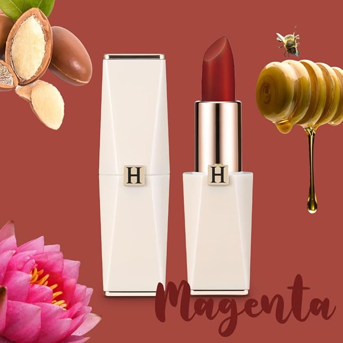 HC LAB'S Colored Lip Balm Lip Cream Lip Gloss 0.1floz Lip Care Lip Protection Lip Moisture Natural Honey Propolis Lip Pack Lip Mask (#04 Viva Meganta)