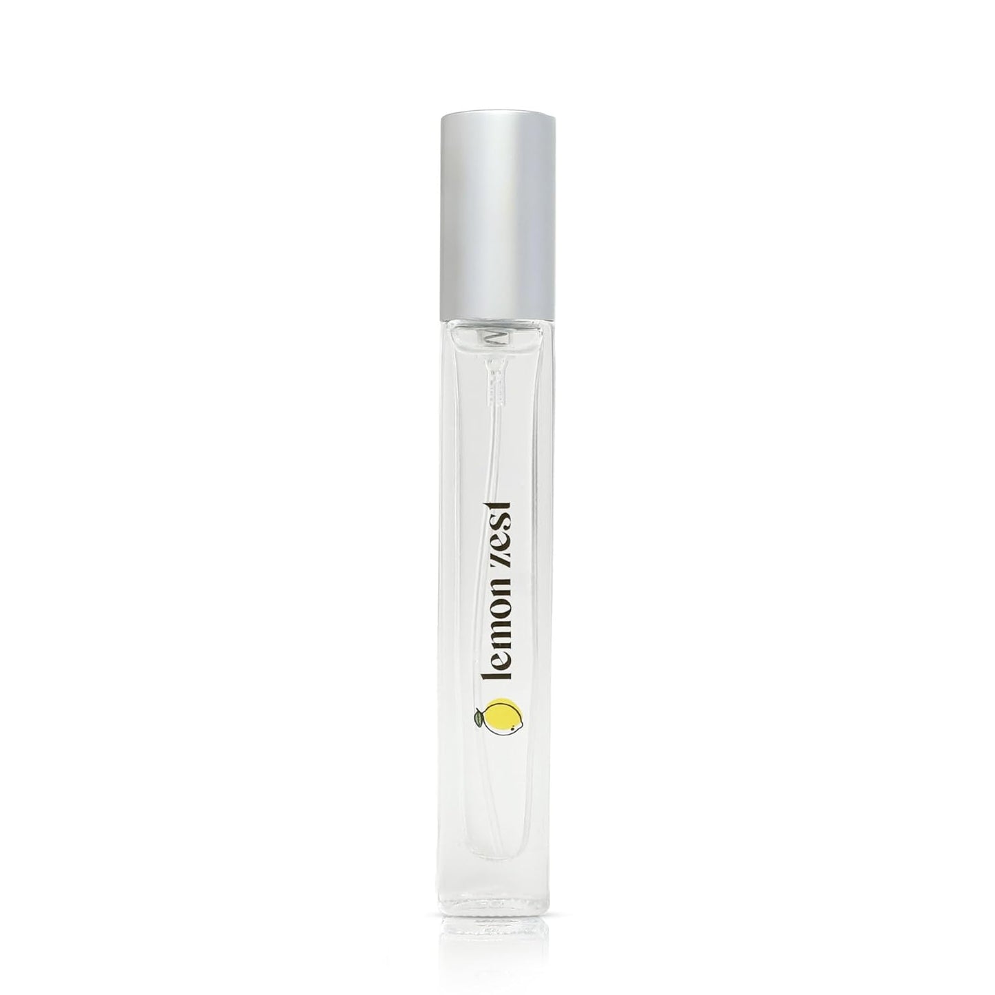 Just Juice Lemon Zest - Mini Travel Perfume - Lemon, Grapefruit, Mandarin - Fruity Floral Perfume for Women and Men - 0.3 oz