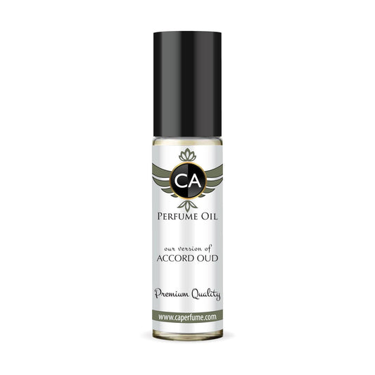 CA Perfume Impression of Accord Oud Unisex Fragrance Oil Amber Spicy Scent Long Lasting Perfumes for Women & Men Travel Size TSA Ready Mini Parfum Body Oil Roll-on 0.33 Fl Oz 10ml