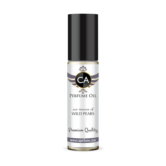 CA Perfume Impression of Wild Pears Unisex Fragrance Oil Aromatic Fruity Scent Long Lasting Perfumes for Women & Men Travel Size TSA Ready Mini Parfum Body Oil Roll-on 0.33 Fl Oz 10ml