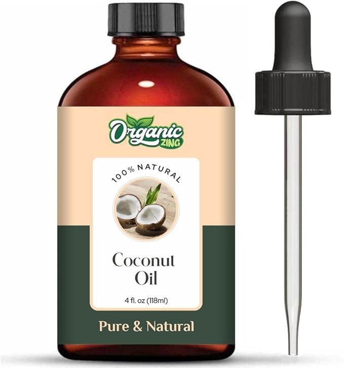 Coconut (Cocos Nucifera) Oil | Pure & Natural Carrier Oil for Skincare, Hair Care and Massage - 118ml/3.99fl oz