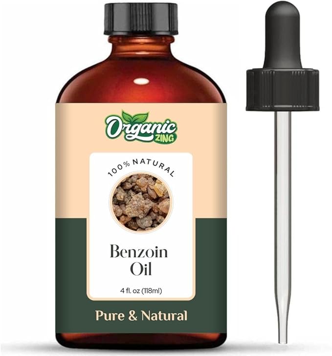 Benzoin (Styrax Benzoin) Oil | Pure & Natural Essential Oil for Skincare, Aroma & Diffusers - 118ml/3.99fl oz