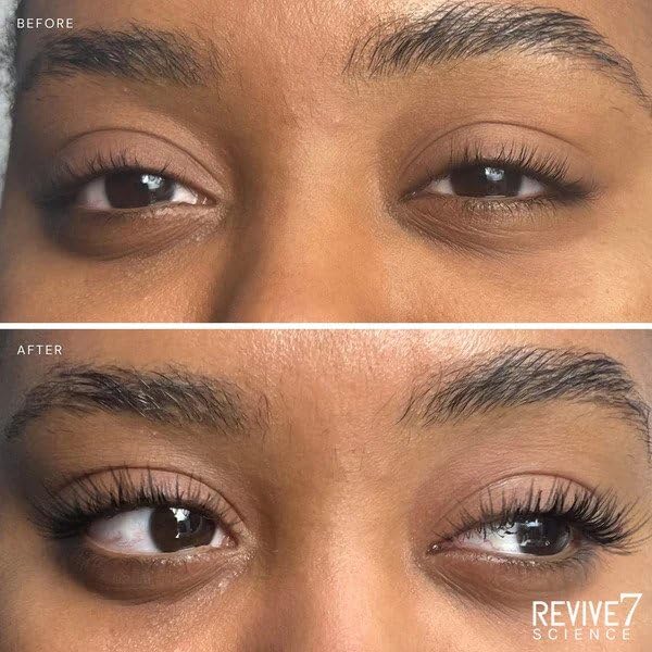 The Original Revive7 Revitalizing Lash Serum Volume Mascara - Lash Serum Smudge-Proof Formula Eye Makeup Waterproof Mascara For Length & Volume Makes Lashes appear Longer Black Noir - 6 ml