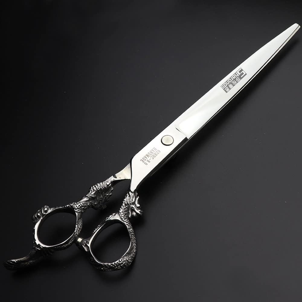 Hair Scissors 6/7/8/9-inch 440C High Hardness For Hairdressers Haircuts Cuttinging Scissors Professional Haircut (9-in cutting scissors)