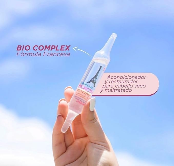 French 12 Pack – 0.61 oz Each, Intensive Hair Repair Treatment for Nourishing, Strengthening & Revitalizing Damaged Hair