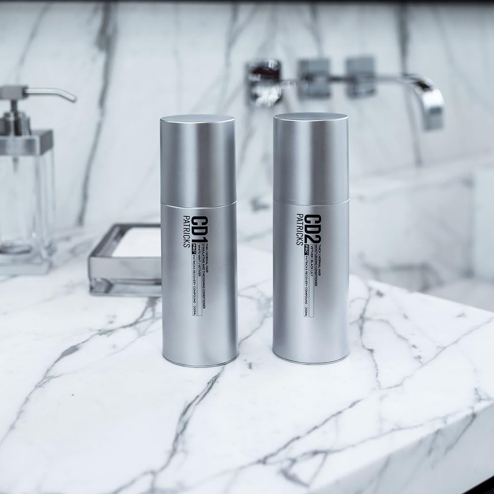 PATRICKS | CD2 Moisturizing Conditioner for Men | Supports Hair Repair, Improves Protein Integrity, Restores Moisture | DHT Blocker | For Normal to Thick Hair | 200mL