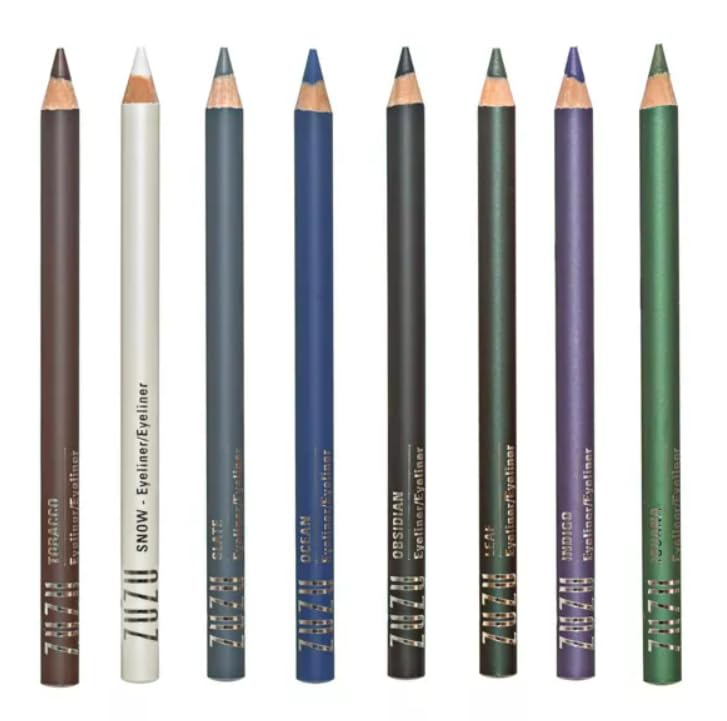 Zuzu Luxe Eye Defining Pencil (Leaf - Blue Green), Water-resistant, All-Natural Ingredients