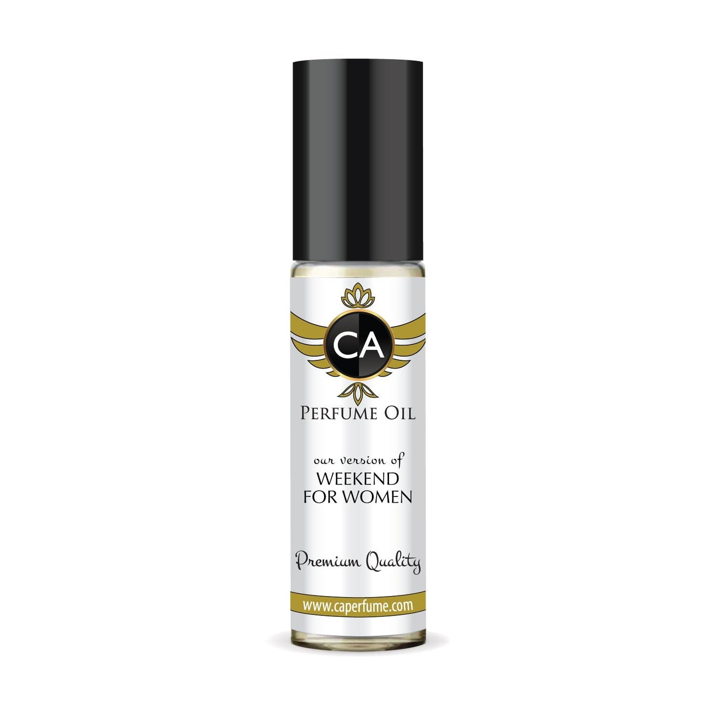 CA Perfume Impression of Weekend For Women Fragrance Oil Floral Scent Long Lasting Perfumes for Women Travel Size TSA Ready Mini Parfum Body Oil Roll-on 0.33 Fl Oz 10ml