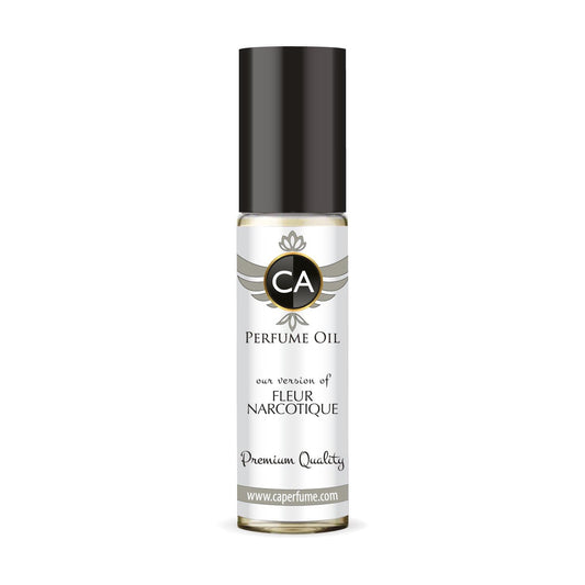 CA Perfume Impression of Fleur Narcotique Unisex Fragrance Oil Floral Fruity Scent Long Lasting Perfumes for Women & Men Travel Size TSA Ready Mini Parfum Body Oil Roll-on 0.33 Fl Oz 10ml