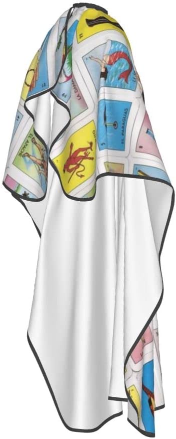 RIMENCH Salon Barber Cape Tarot Card Pattern Haircut Apron for Home Stylists, Cosmetology Supplies, Waterproof Professional Salon Cutting Barber Hairdressing Cape