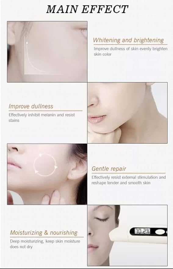 AICHUN BEAUTY Anti-Wrinkle Moisturizing Facial Serum Hyaluronic Acid Argan Oil 2in1 Care 30ml/1oz