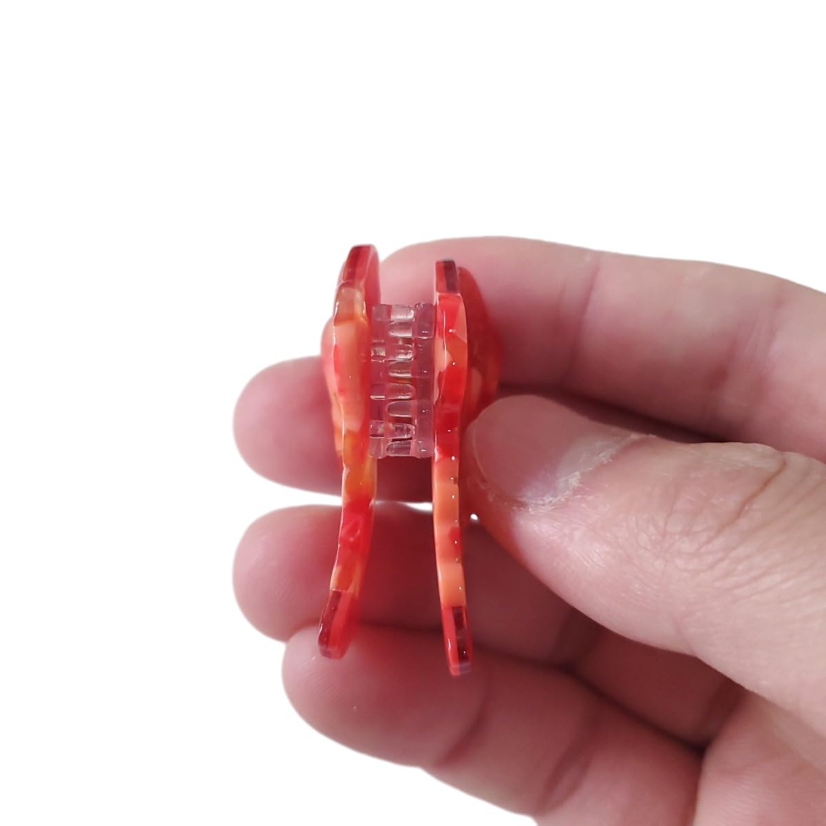 Mini Lobster Hair Clips,Cellulose Acetate Hair Clips,Small Claw Clips for Girl,Hair Accessories,Pack of 2