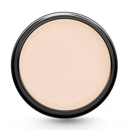Graftobian HD Glamour Crème Foundation 1/2oz, Weightless Full Coverage Makeup, 65 Inclusive Shades, For All Skin Types, Natural or Full-Glam Looks, For Professionals and Beginners (First Light)