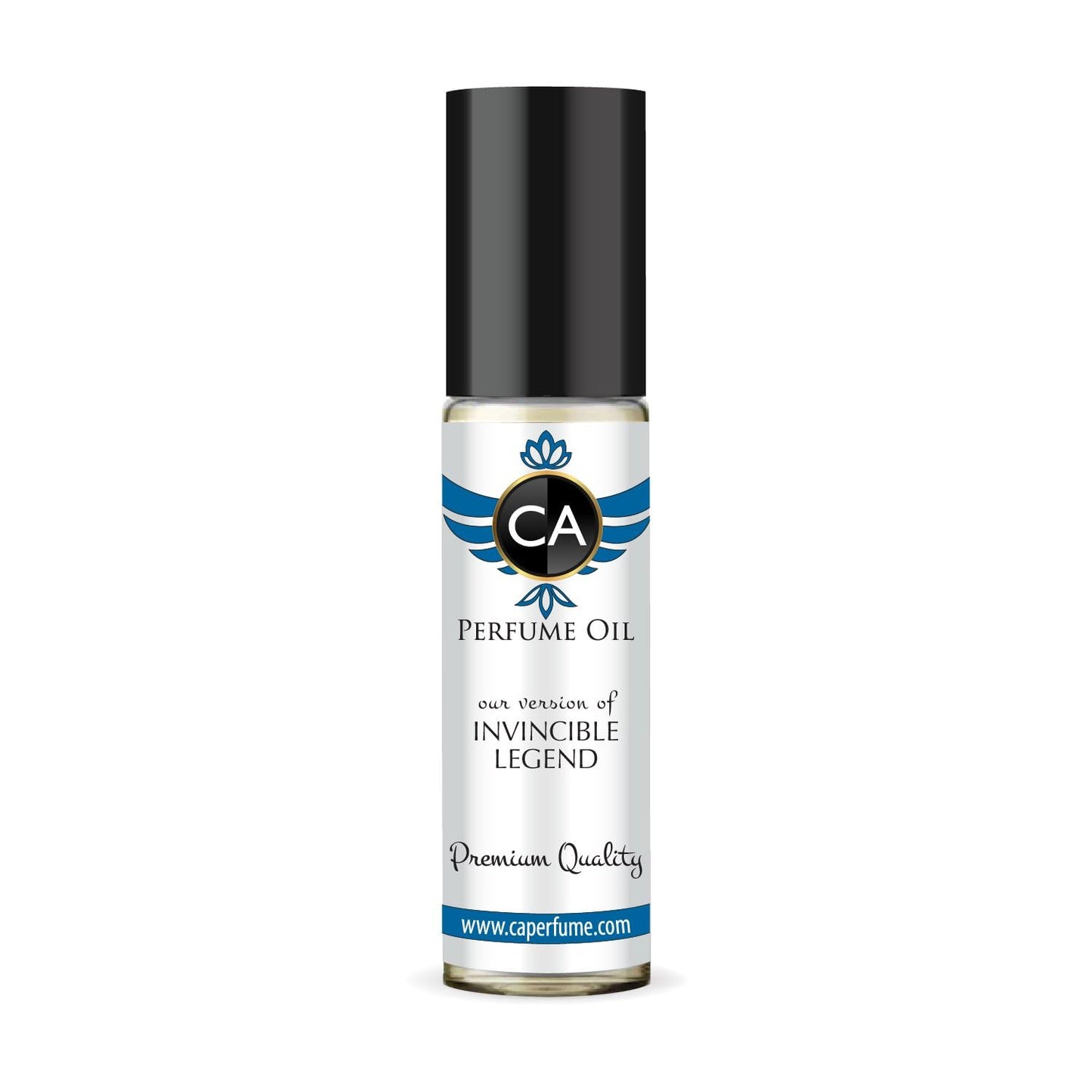CA Perfume Impression of Invincible Legend for Men Perfume Oil Woody Aromatic Scent Long Lasting Cologne for Men Travel Size TSA Ready Mini Parfum Body Oil Roll-on 0.33 Fl Oz 10ml