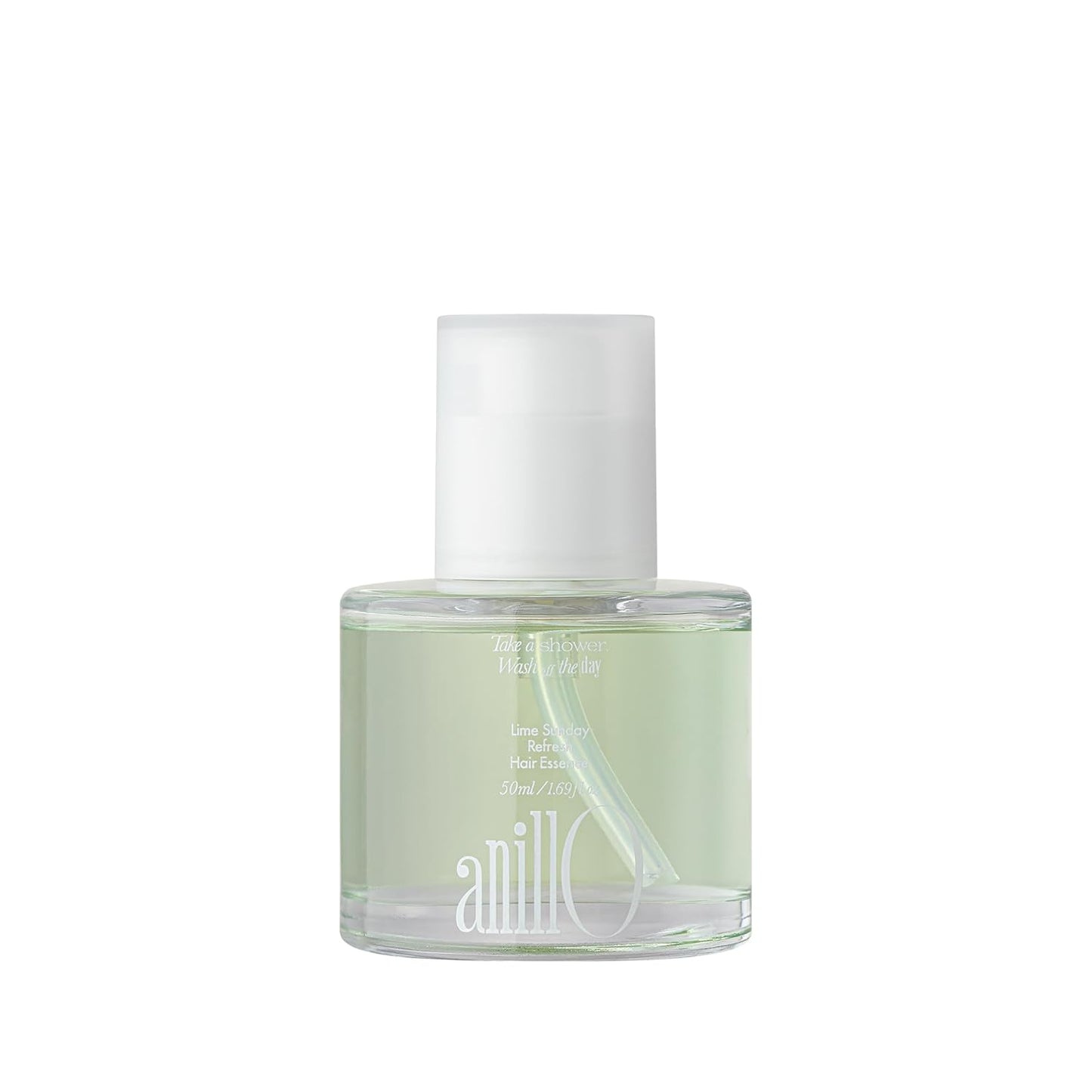 ANILLO Sunday Refresh Lime Hair Essence with Vitamin C, Tea Tree Leaf Oil, and Green Mint - Enhancing Hair Vitality, Citrus Scent, Paraben-Free (50ml / 1.69 fl. Oz)