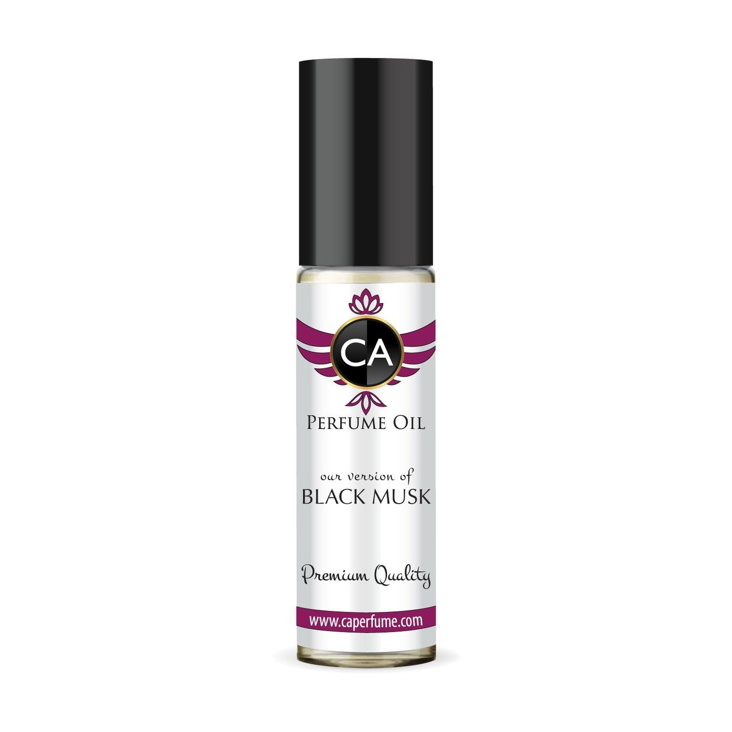 CA Perfume Impression of Black Musk for Women Fragrance Oil Woody Floral Musk Scent Long Lasting Perfumes for Women Travel Size TSA Ready Mini Parfum Body Oil Roll-on 0.33 Fl Oz 10ml