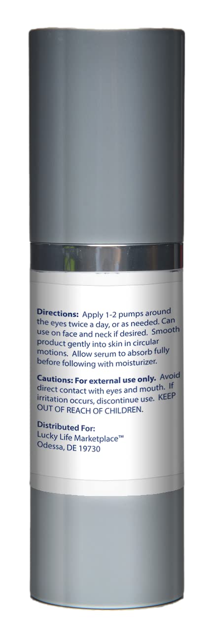 Pro 2x Brilliance SF + Serum - Anti Aging Eye Serum - 2 Month Supply - Rapidly Reduce Appearance of Dark Circles & Puffiness - Exfoliating Vitamin C Serum to Rejuvenate Skin - Aid Skin Cell Renewal