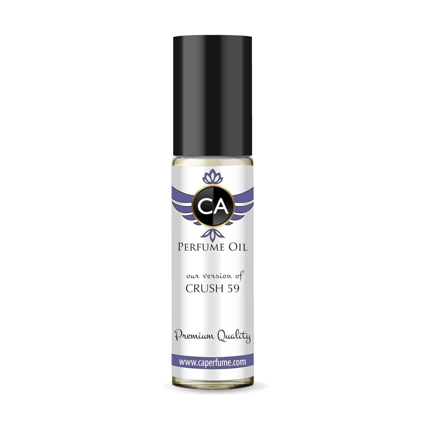 CA Perfume Impression of Crush 59 for Women Fragrance Oil Oriental Vanilla Scent Long Lasting Perfumes for Women Travel Size TSA Ready Mini Parfum Body Oil Roll-on 0.33 Fl Oz 10ml