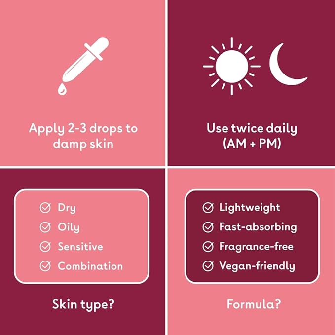 Hyaluronic Acid Facial Serum. A hydrating Hyaluronic Acid serum for healthy and plump skin. 30ml/1fl.oz