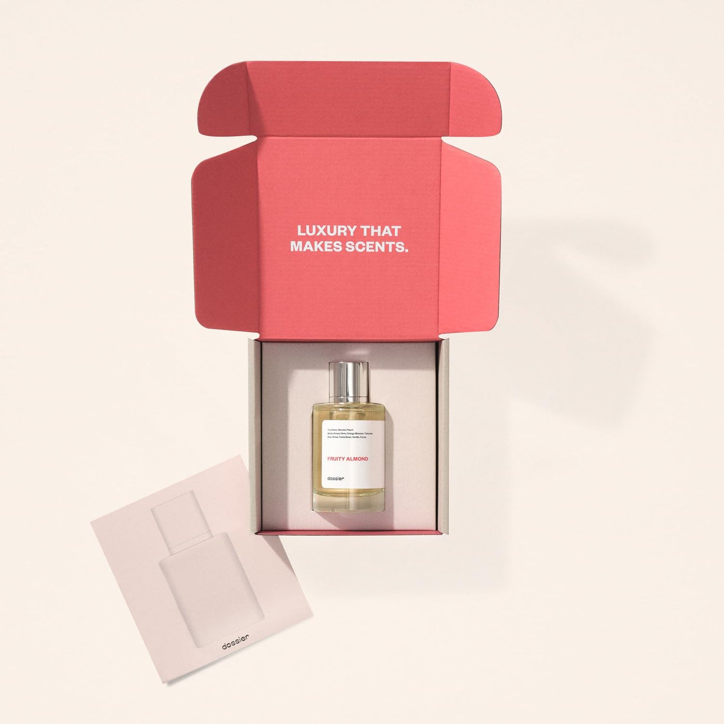 Dossier - Fruity Almond - Eau de Parfum - Inspired by C.Herrera Good Girl - Perfume Luxury - Pure Infused - Paraben-Free - Vegan - For Women - Fragrance 3.4 Fl oz (Spray 100ml)