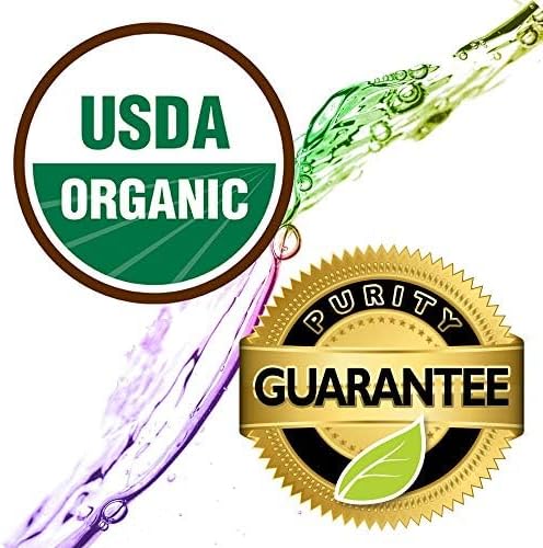 Healing Solutions Organic Peppermint Essential Oil – Pure & Undiluted Peppermint Oil (1 oz / 30ml) - for Hair & Skin