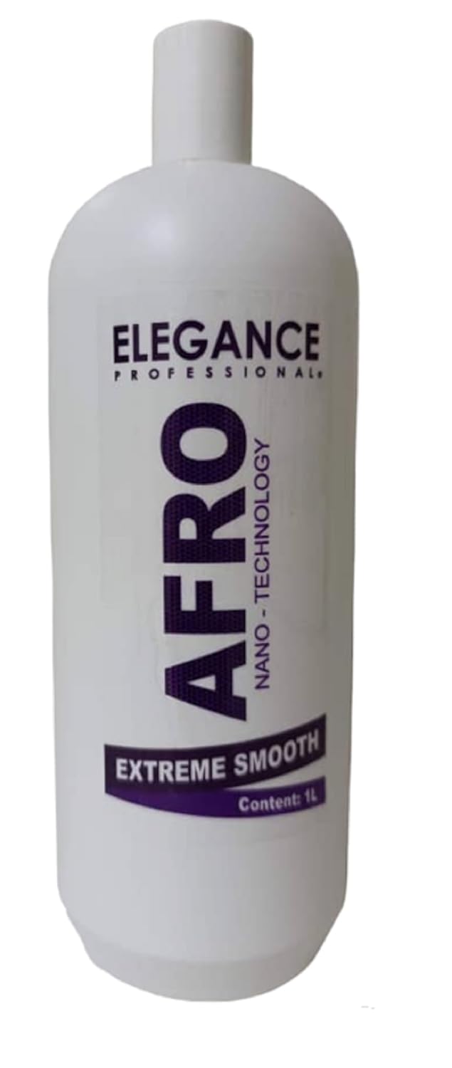 Elegance Professional Afro Surgery - Extreme Straightening Treatment for Wavy, Curly or Very Frizzy Hair - Ideal for Damaged Hair (1000ml or 33fl oz Only Surgery)