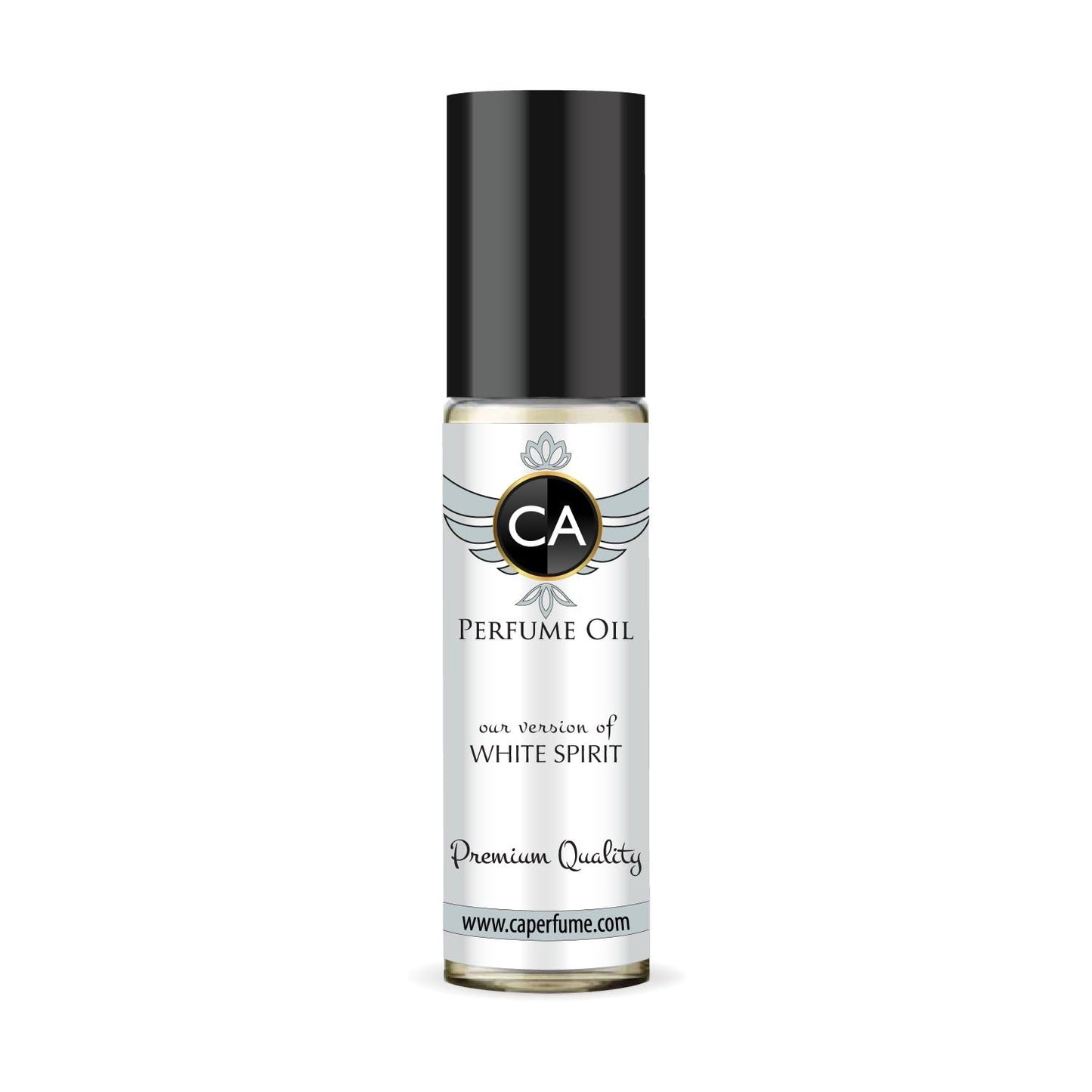 CA Perfume Impression of White Spirit for Women Fragrance Oil Floral Woody Musk Scent Long Lasting Perfumes for Women Travel Size TSA Ready Mini Parfum Body Oil Roll-on 0.33 Fl Oz 10ml