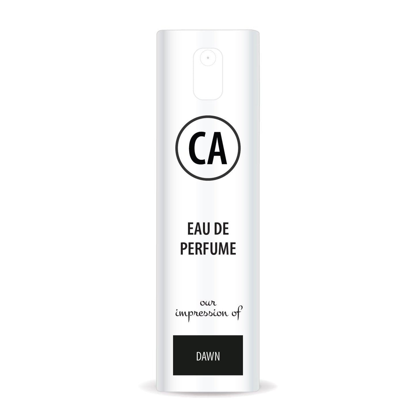 CA Perfume Impression of Dawn Unisex Eau De Parfum Amber Woody Scent Long Lasting Unisex Fragrance Travel Size TSA Ready for Day and Night Wear 0.33 Fl Oz 10ml