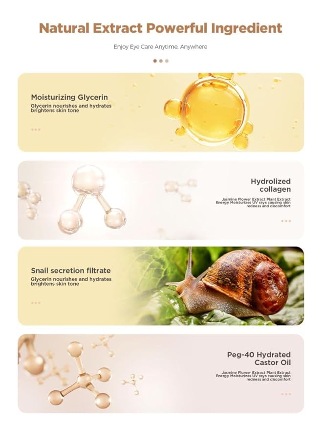 Under Eye Patches, 20 Pairs 24K Gold Eye Patches For Puffy Eyes, Under eye Bags, Wrinkles, Nourish Skin, Eye Masks With Collagen, Hyaluronic Acid for Men & Women Gift (24K Gold)