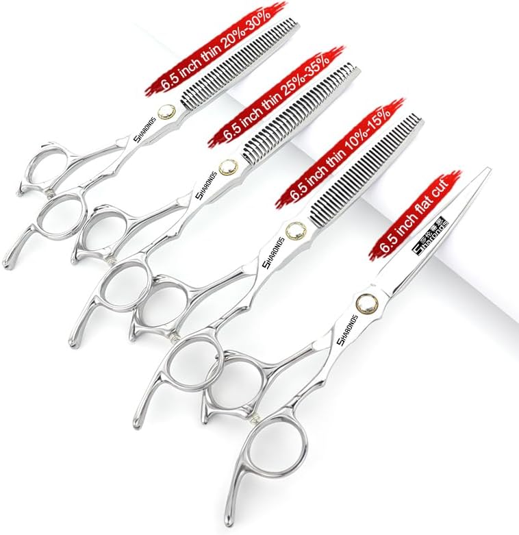 6.5-Inch Sharonds Hair Cutter, Professional Japanese 440C Cutting Scissors, Efficient Scissors, Scissors, Comb Adjuster