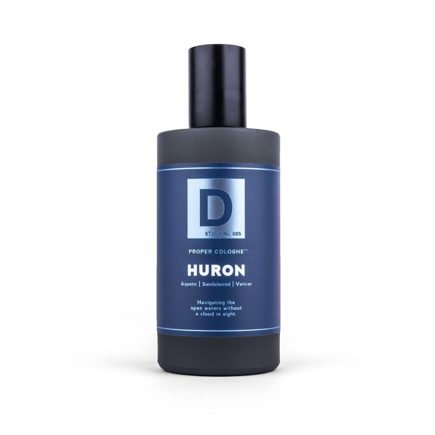Duke Cannon Proper Cologne Huron | Men's Eau de Parfum | Fresh Water and Neroli | Aquatic, Fresh, Long-Lasting Scent | 1.7 fl oz