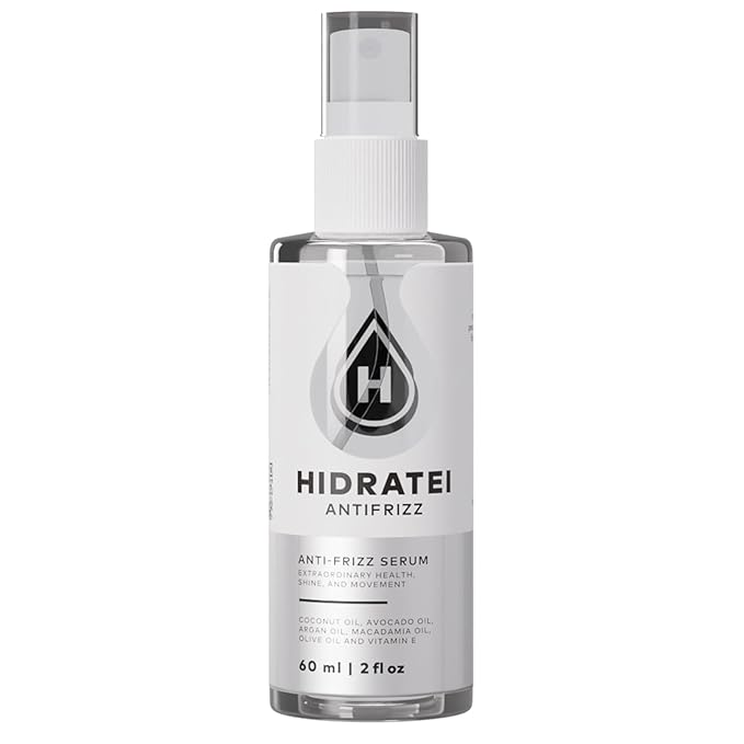 Anti-Frizz Serum for Frizz-Free Hair, 60 ml (2 fl oz), Paraben and Sulfate Free, Helps With Humidity, Creates Fantastic Shine
