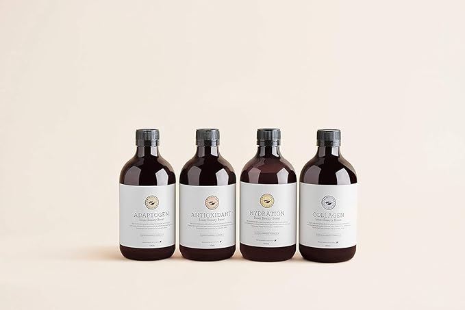 The Beauty Chef Collagen Inner Beauty Boost – Liquid Collagen Supplement, Vitamin C for Skin Firmness & Gut Health, Bio-Fermented, Vegan-Friendly, Wild Berry Flavour, 16.9 fl. oz / 500ml