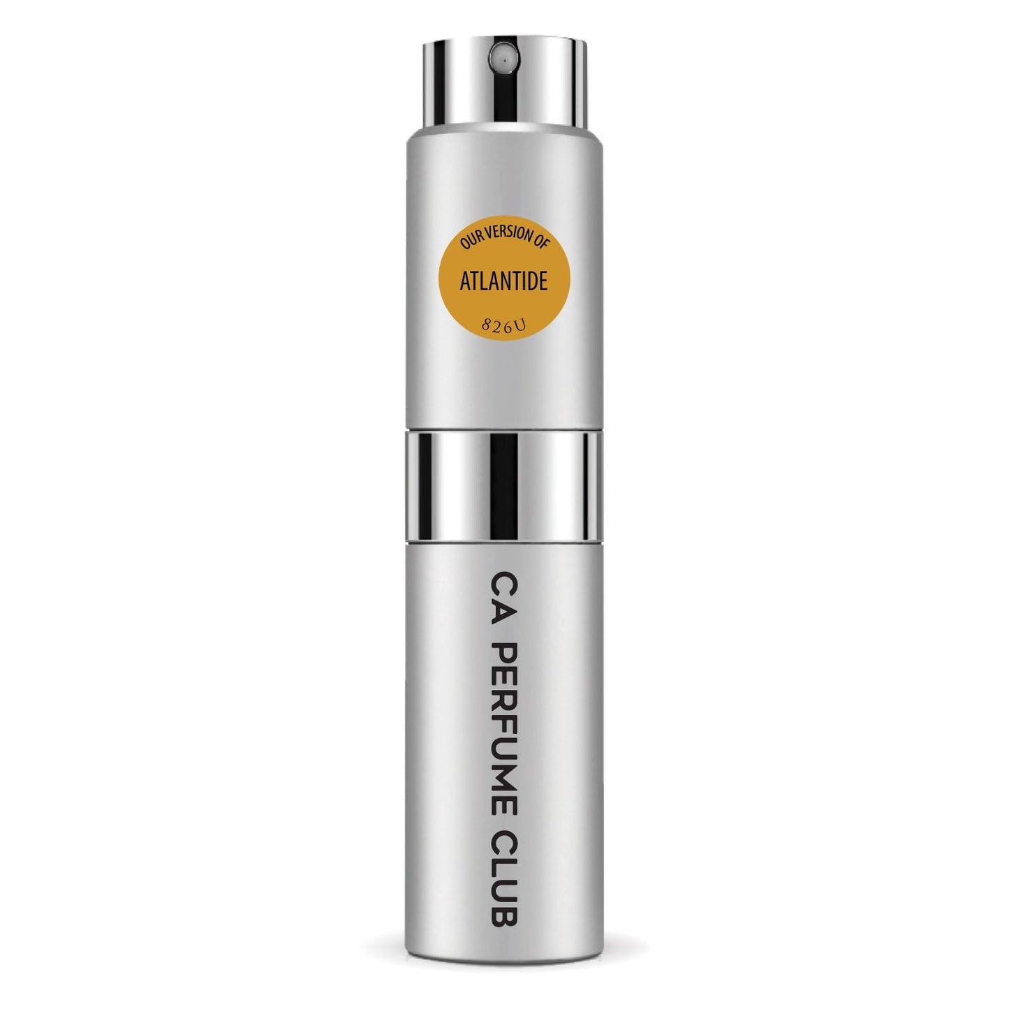 CA Perfume Impression of Atlantide for Women and Men Floral Fruity Scent Long Lasting Unisex Fragrance Eau De Parfum Travel Size Refillable Atomizer Spray 0.27 Fl Oz 8ml