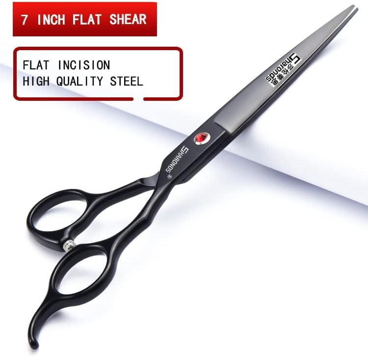 6/7 Inch Hairdressing Scissors Set Barber Shop Hair Scissors Styling Tools (7-inch 4pc)