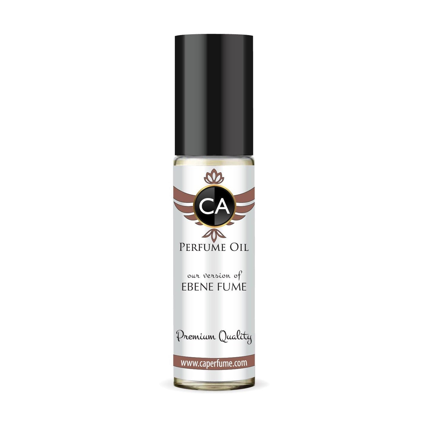 CA Perfume Impression of Ebene Fume Unisex Fragrance Oil Amber Woody Scent Long Lasting Perfumes for Women & Men Travel Size TSA Ready Mini Parfum Body Oil Roll-on 0.33 Fl Oz 10ml
