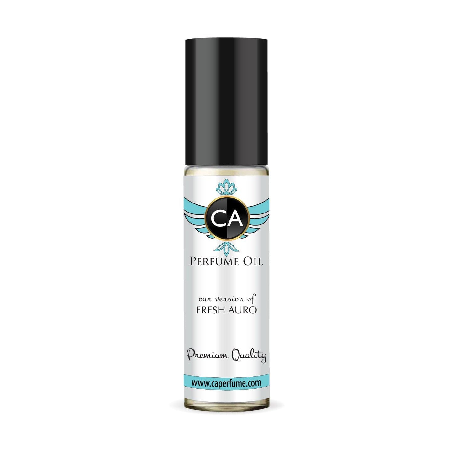 CA Perfume Originals Fresh Aura Unisex Fragrance Oil Aromatic Aquatic Scent Long Lasting Perfumes for Women & Men Travel Size TSA Ready Mini Parfum Body Oil Roll-on 0.33 Fl Oz 10ml