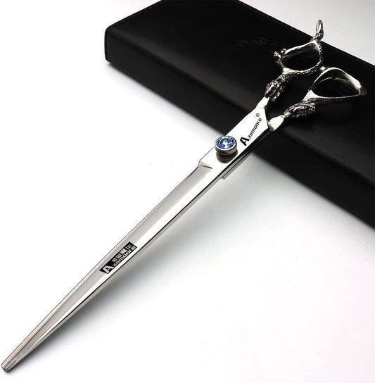 7/7.5/8/9 Inch Salon Professional Hairdressing Scissors Barber Hairstyling Special Tools (9-inch flat shear)
